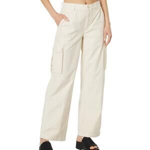 Madewell Low Slung Cargo Straight Leg Boho Trendy Pants US Women's 27 New